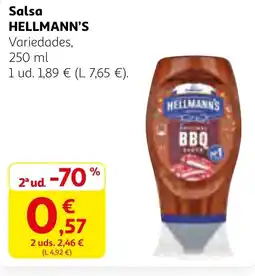 Alcampo HELLMANN'S Salsa oferta