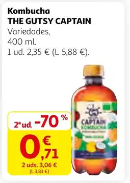 Alcampo THE GUTSY CAPTAIN Kombucha oferta