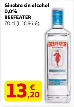 Alcampo BEEFEATER Ginebra sin alcohol 0,0% oferta