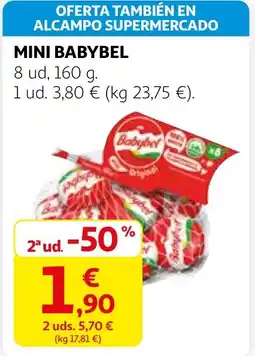 Alcampo MINI BABYBEL oferta