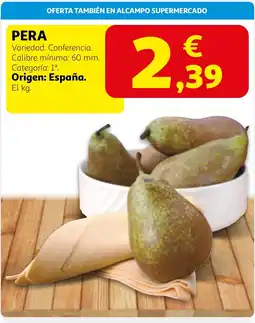 Alcampo Pera oferta