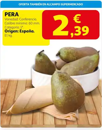 Alcampo Pera oferta