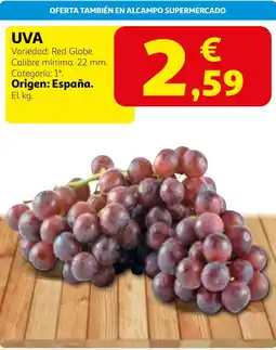 Alcampo Uva oferta