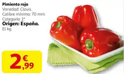 Alcampo Pimiento rojo oferta