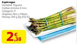 Alcampo Espárragos oferta