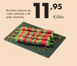 Supermercados Lupa Brocheta artesana de cerdo adobado o de pollo marinado. oferta