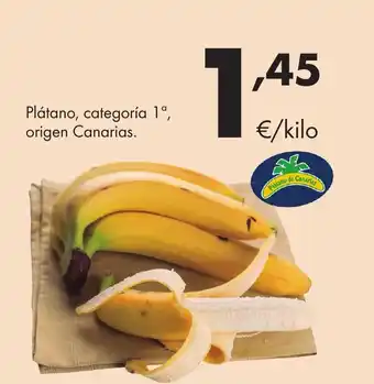 Supermercados Lupa Plátano oferta