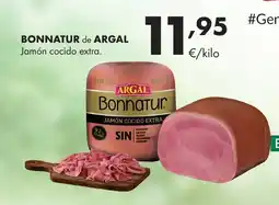 Supermercados Lupa BONNATUR de ARGAL Jamón cocido extra. oferta