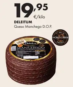 Supermercados Lupa DELEITUM Queso Manchego D.O.P. oferta