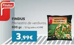 Supermercados Lupa FINDUS Menestra de verduras, oferta