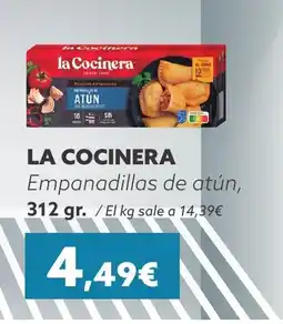Supermercados Lupa LA COCINERA Empanadillas de atún oferta