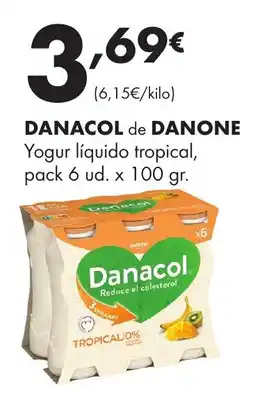 Supermercados Lupa DANACOL de DANONE Yogur líquido tropical oferta