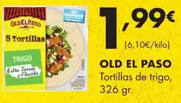 Supermercados Lupa OLD EL PASO Tortillas de trigo oferta