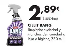 Supermercados Lupa CILLIT BANG Limpiador suciedad y manchas de humedad o lejía e higiene oferta