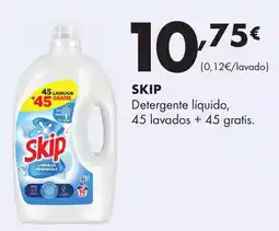 Supermercados Lupa SKIP Detergente líquido, oferta