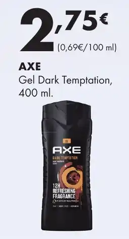 Supermercados Lupa AXE Gel Dark Temptation oferta