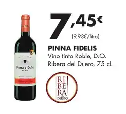 Supermercados Lupa PINNA FIDELIS Vino tinto Roble, D.O. Ribera del Duero oferta