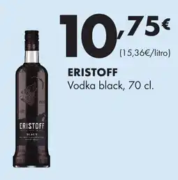 Supermercados Lupa ERISTOFF Vodka black oferta