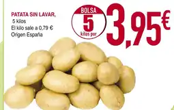 Masymas Patata sin lavar oferta