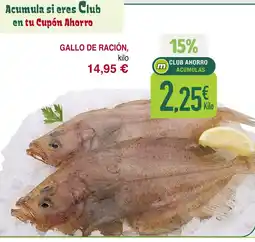 Masymas Gallo de ración oferta