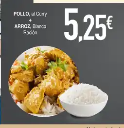 Masymas Pollo, al curry oferta