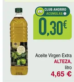 Masymas ALTEZA Aceite Virgen Extra oferta