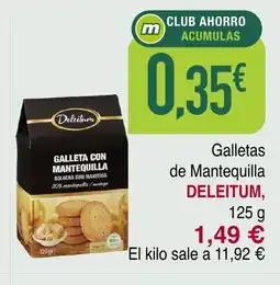 Masymas DELEITUM Galletas de Mantequilla oferta