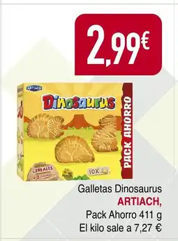 Masymas ARTIACH Galletas Dinosaurus oferta