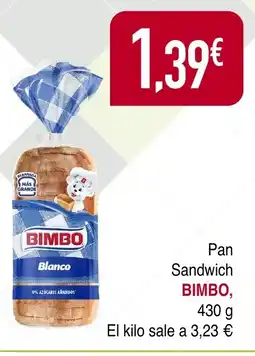 Masymas BIMBO Pan Sandwich oferta
