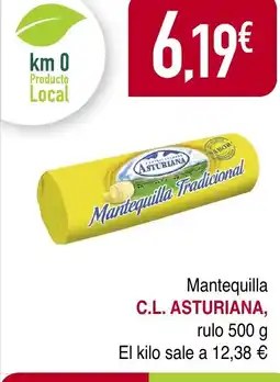 Masymas C.L. ASTURIANA Mantequilla oferta