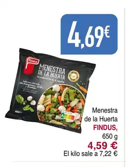 Masymas FINDUS Menestra de la Huerta oferta