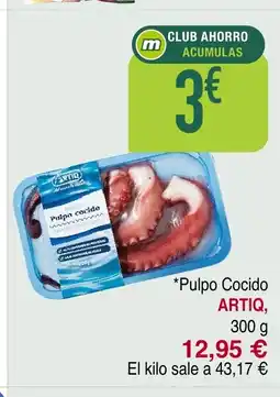 Masymas ARTIQ Pulpo Cocido oferta