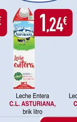 Masymas C.L. ASTURIANA Leche Entera oferta