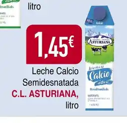 Masymas C.L. ASTURIANA Leche Calcio Semidesnatada oferta