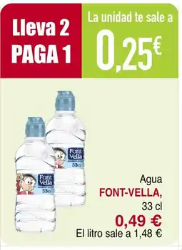 Masymas FONT-VELLA Agua oferta
