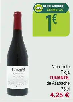 Masymas TUNANTE Rioja de Azabache oferta