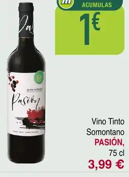 Masymas PASIÓN Vino Tinto Somontano oferta