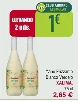 Masymas XALIMA Vino Frizzante Blanco Verdejo oferta