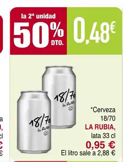 Masymas LA RUBIA Cerveza oferta