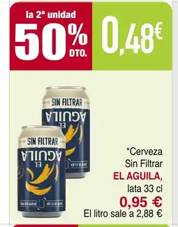 Masymas EL AGUILA Cerveza Sin Filtrar oferta