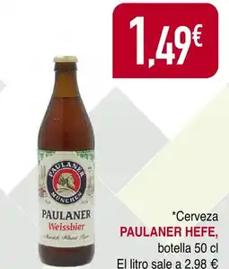 Masymas PAULANER HEFE Cerveza oferta