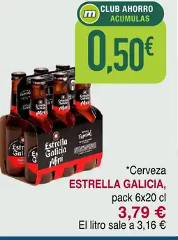 Masymas ESTRELLA GALICIA Cerveza oferta