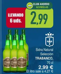 Masymas TRABANCO Sidra Natural Selección oferta