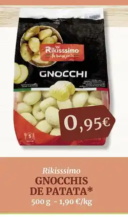 Masymas RIKISSSIMO Gnocchis de patata oferta