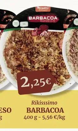 Masymas RIKISSSIMO Barbacoa oferta