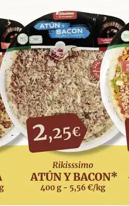 Masymas RIKISSSIMO Atún y bacon oferta