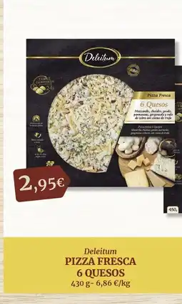 Masymas DELEITUM Pizza fresca 6 quesos oferta