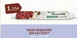 Masymas Masa hojaldre sin gluten oferta