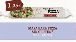 Masymas Masa para pizza sin gluten oferta