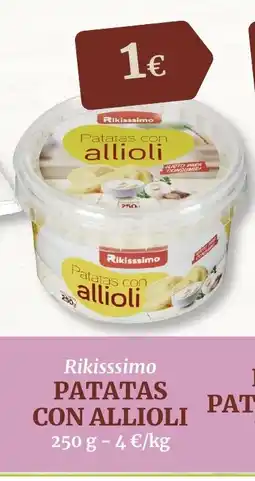 Masymas RIKISSSIMO Patatas con allioli oferta